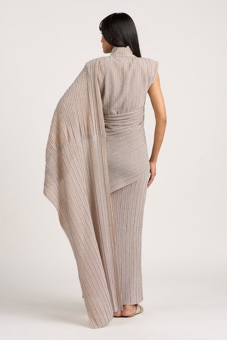 Ott The Cocktail Concept Saree Gown 