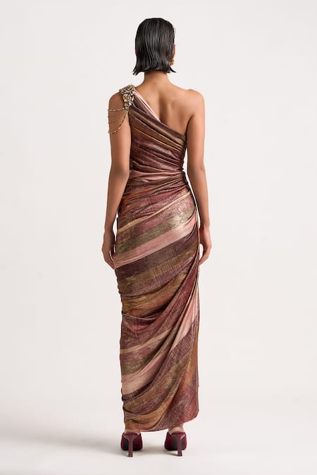 Ott The Sculpted Draped Dress 