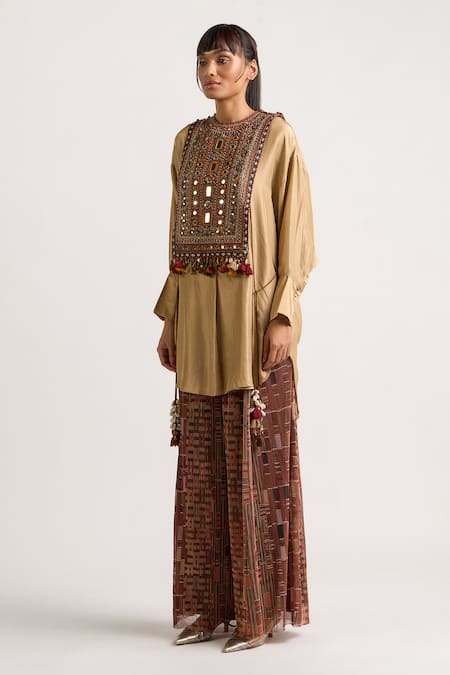 Ott Kutch Embroidered Cotton Gilet 