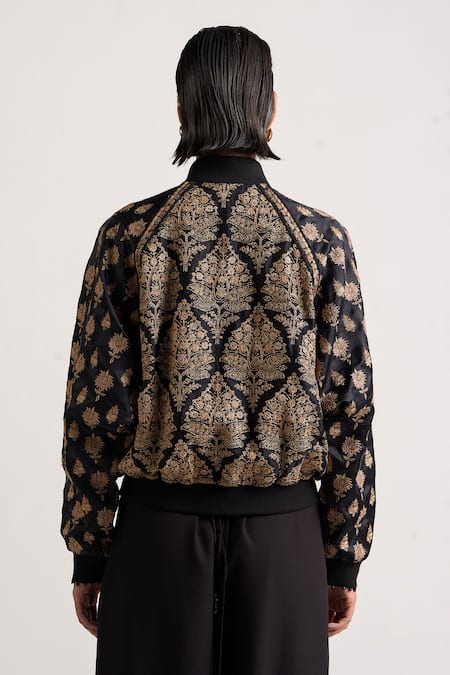 Ott Kani Embroidered Bomber Jacket 