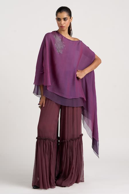 Ott Dual-Toned Asymmetric Top 