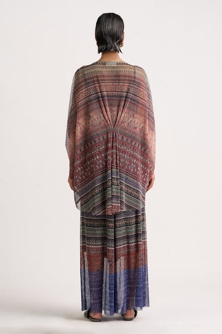 Ott The Collage Draped Kimono Top 