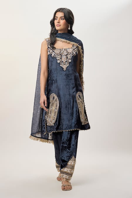 Payal Singhal Elara Embroidered Kurta Salwar Set 