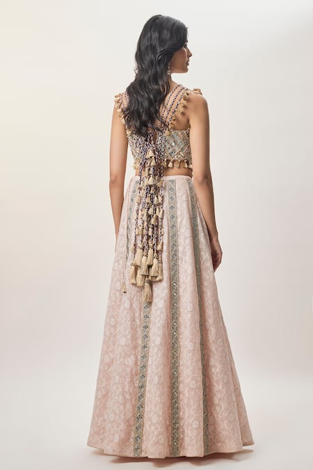 Payal Singhal Mehrsa Embroidered Choli Lehenga Set 
