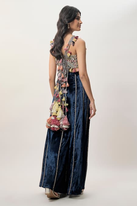 Payal Singhal Yasmin Embroidered Blouse Sharara Set 