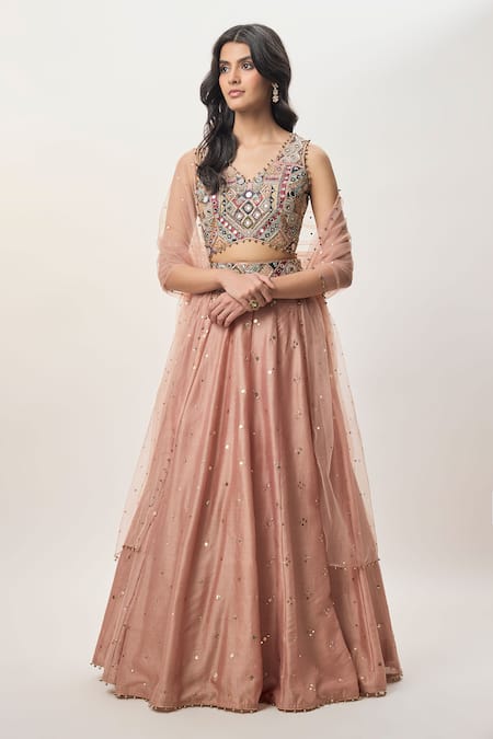 Payal Singhal Mahnaz Embroidered Lehenga Set 