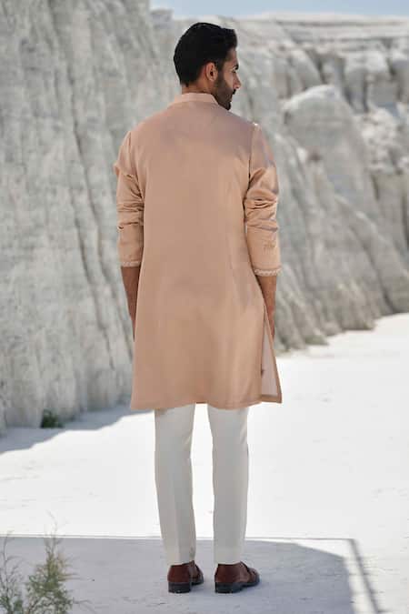 Amrit Dawani Amber Dawn Beaded Embroidered Kurta Set 