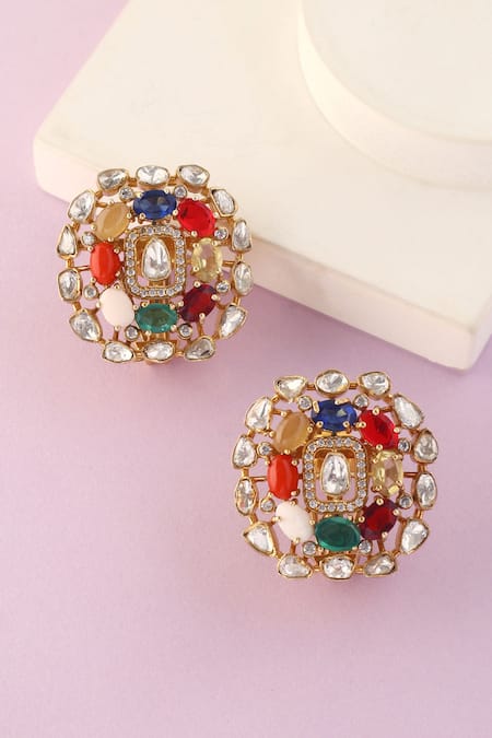 Mero Jewellery Handcrafted Pendant & Earrings Set 