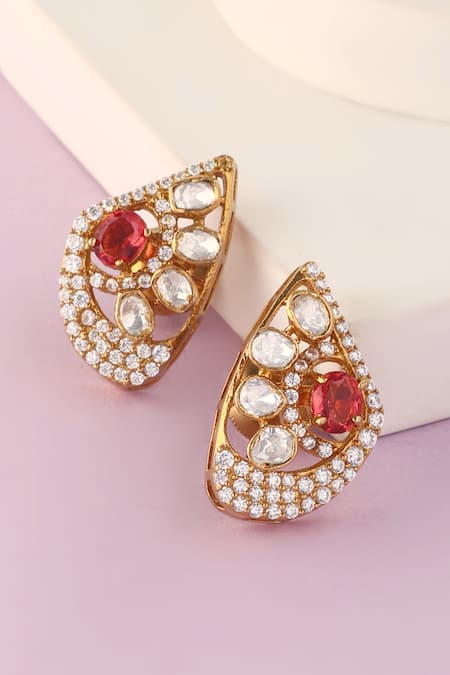 Mero Jewellery Handmade 92.5 Silver Pendant & Earrings Set 