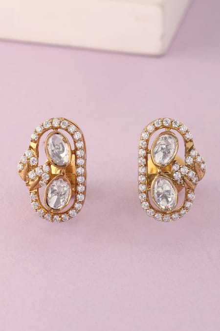 Mero Jewellery Handcrafted 92.5 Silver Pendant & Earrings Set  