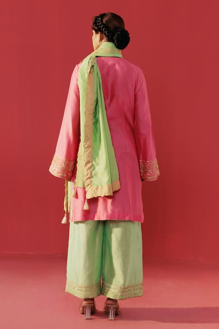 Rasasvada Butti Work Kurta Set 