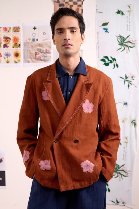 Doodlage Oslo Floral Applique Work Blazer