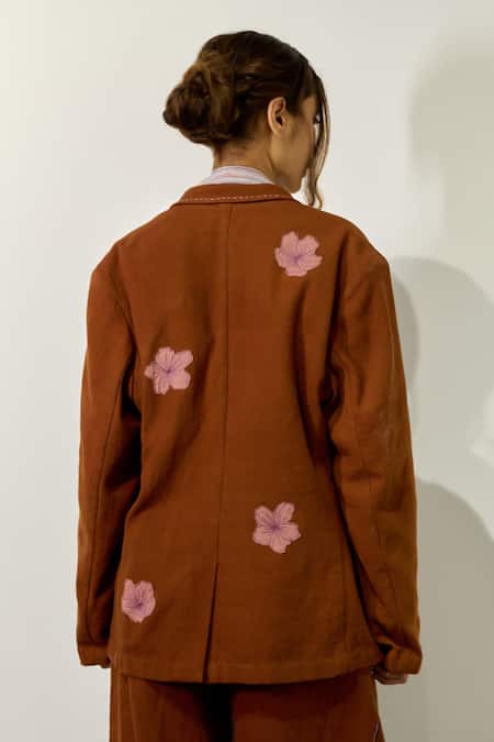 Doodlage Oslo Floral Applique Work Blazer