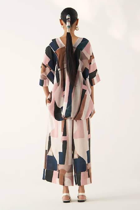 OFRIDA Arise Kimono Printed Top 