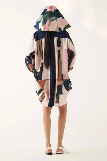 OFRIDA Arise Bf Printed Shirt 