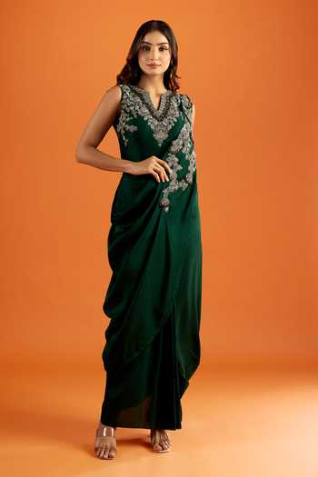 Buy Prisho Green Viscose Georgette Embroidery, Sequins, Taara Lilac Emrboidered Lehenga Set Online at Aza Fashions Buy_Prisho_Green Viscose Georgette Embroidery, Sequins, Taara Lilac Emrboidered Lehenga Set _Online_at_Aza_Fashions