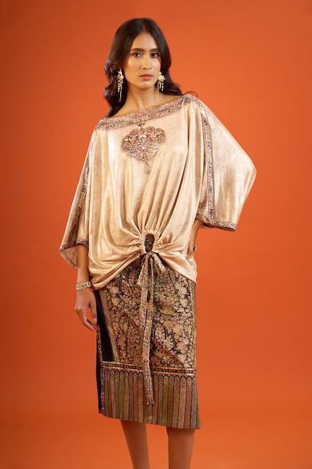 Tarun Tahiliani Taara Lilac Emrboidered Lehenga Set 