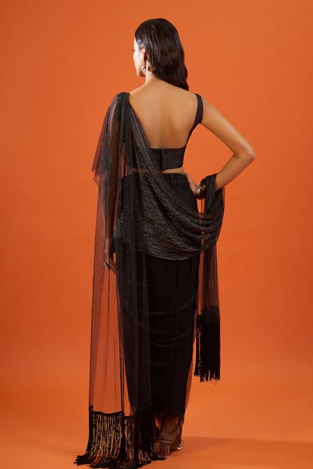 Tarun Tahiliani Taara Lilac Emrboidered Lehenga Set 