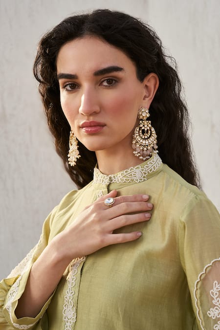 Kaari Karina Polki Chandbalis 