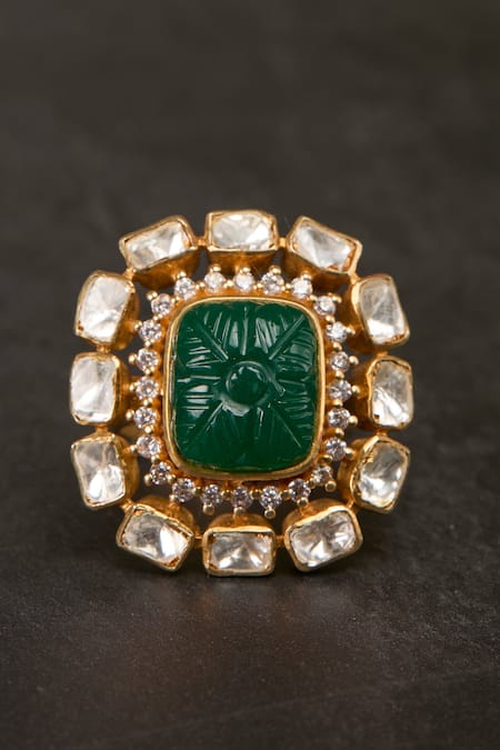 Kaari Vanya Polki Ring 