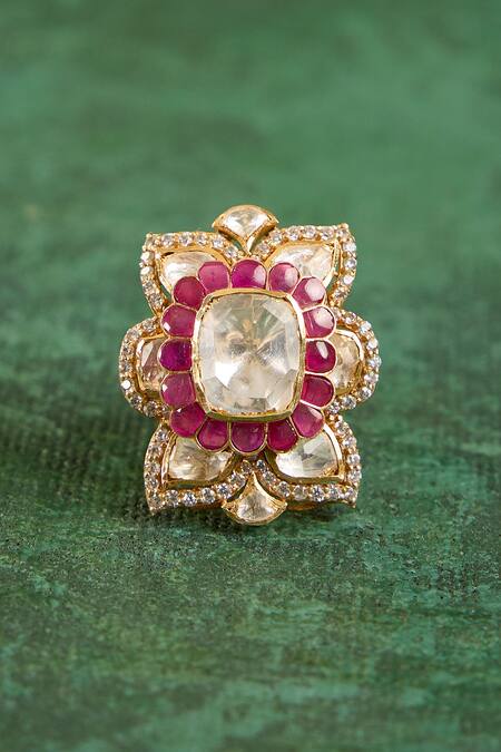 Kaari Niti Polki Ring 