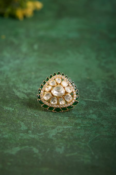 Kaari Trivedi Triangular Ring 