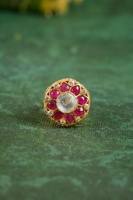 Kaari Jiya Polki Ring 