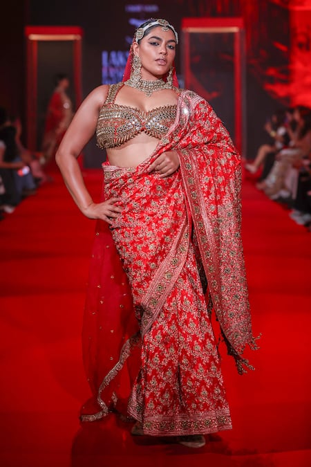 Itrh Rajeshwari Jamawaar Saree 