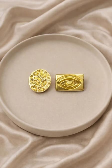 Hetal Shah Evil Eye Brooch - Set of 2