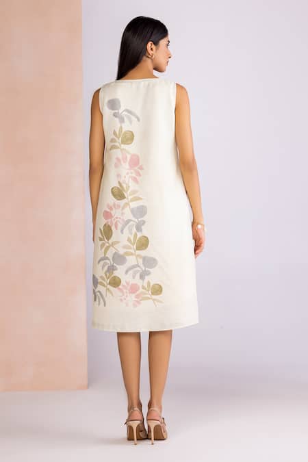 Kaveri Tropical Oasis Flow Dress 