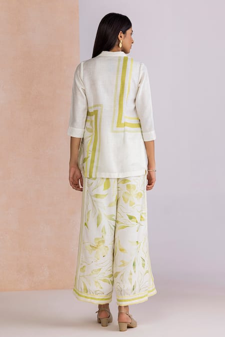 Kaveri La Feuille Printed Shirt 