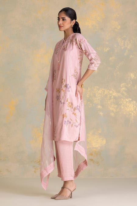 Kaveri Botanique Printed Kurta & Pant Set 