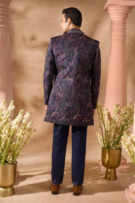 Arihant Rai Sinha Embroidered Sherwani Set 