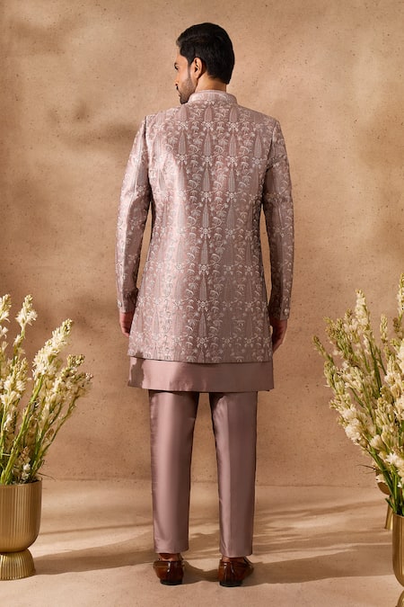 Arihant Rai Sinha Embroidered Sherwani Set 