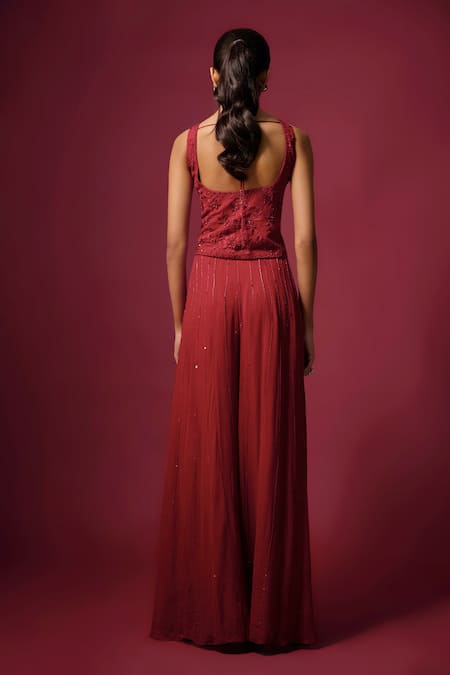 Mehak Murpana Embroidered Corset Pant Set 