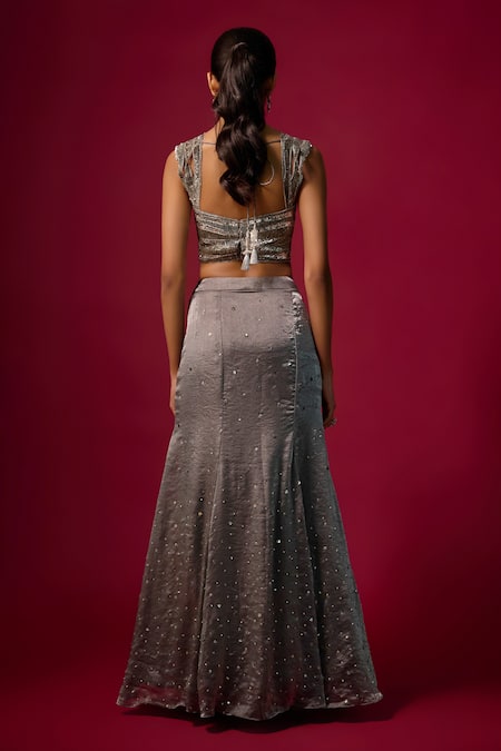 Mehak Murpana Embroidered Skirt Set 