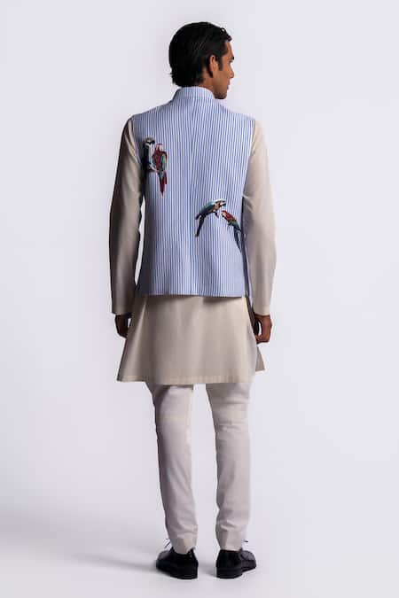 Balance by Rohit Bal Bird Print Bundi 