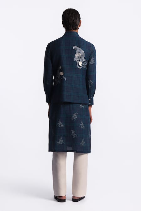 Balance by Rohit Bal Safari Pattern Bundi 