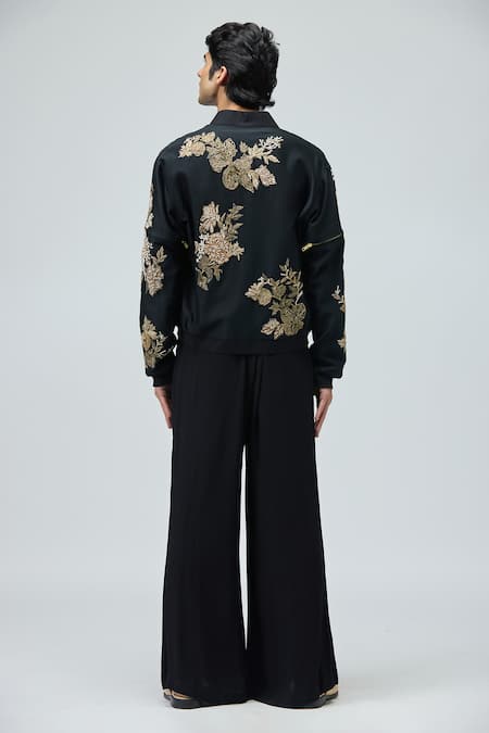 Varun Bahl Embroidered Jacket & Pant Set 