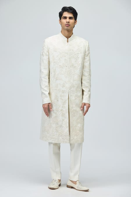 Varun Bahl Embroidered Sherwani & Kurta Set 