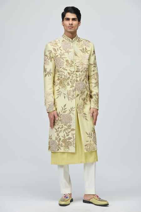 Varun Bahl Embroidered Sherwani Set 