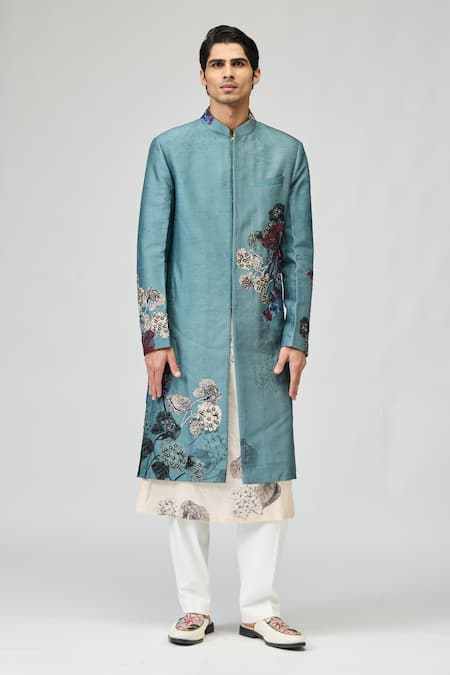 Varun Bahl Embroidered Sherwani Set 