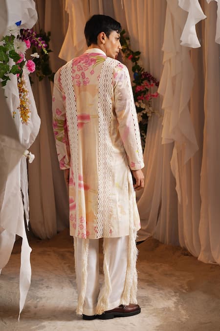 Shwetanga Printed Kurta & Pant Set 