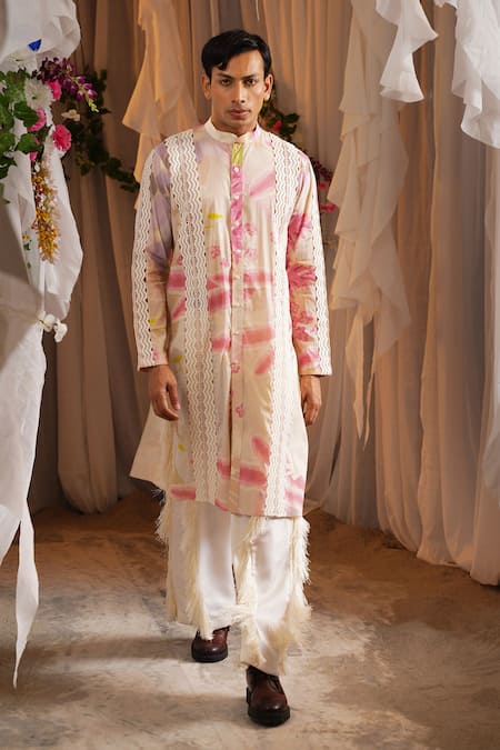 Shwetanga Printed Kurta & Pant Set 