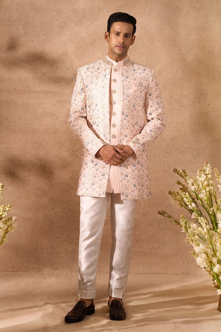 Arihant Rai Sinha Embroidered Sherwani Set 
