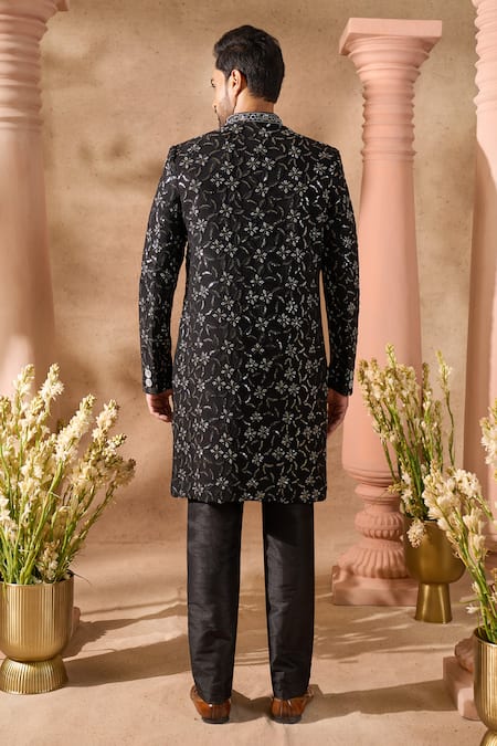 Arihant Rai Sinha Embroidered Sherwani & Pant Set 