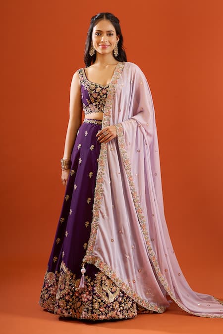 Samyukta Singhania Sequin Work Lehenga Set 