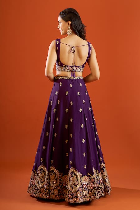 Samyukta Singhania Sequin Work Lehenga Set 