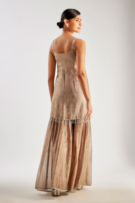 Essay By Sumedha Agrawal Mirror Work Kurta Set 