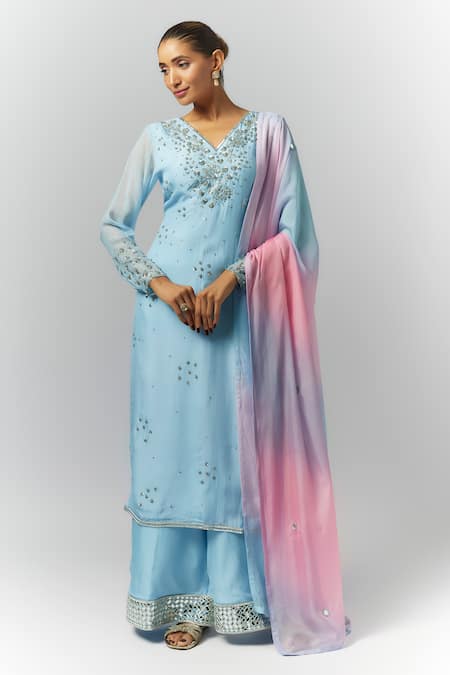 Essay By Sumedha Agrawal Embellished Kurta Set 